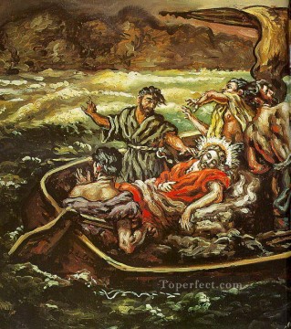 Giorgio de Chirico Painting - christ and the storm 1914 Giorgio de Chirico Metaphysical surrealism